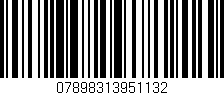 Código de barras (EAN, GTIN, SKU, ISBN): '07898313951132'