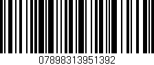 Código de barras (EAN, GTIN, SKU, ISBN): '07898313951392'