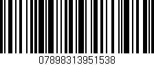Código de barras (EAN, GTIN, SKU, ISBN): '07898313951538'