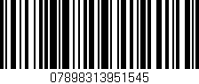 Código de barras (EAN, GTIN, SKU, ISBN): '07898313951545'