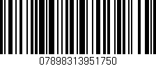 Código de barras (EAN, GTIN, SKU, ISBN): '07898313951750'