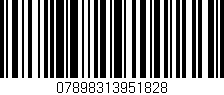 Código de barras (EAN, GTIN, SKU, ISBN): '07898313951828'