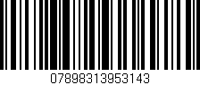 Código de barras (EAN, GTIN, SKU, ISBN): '07898313953143'