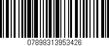 Código de barras (EAN, GTIN, SKU, ISBN): '07898313953426'