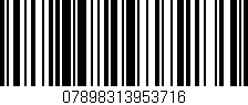 Código de barras (EAN, GTIN, SKU, ISBN): '07898313953716'
