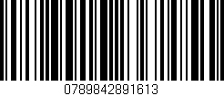 Código de barras (EAN, GTIN, SKU, ISBN): '0789842891613'