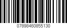 Código de barras (EAN, GTIN, SKU, ISBN): '07898460855130'