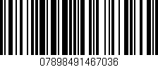 Código de barras (EAN, GTIN, SKU, ISBN): '07898491467036'