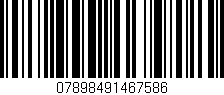 Código de barras (EAN, GTIN, SKU, ISBN): '07898491467586'