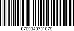 Código de barras (EAN, GTIN, SKU, ISBN): '0789849731879'