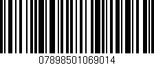 Código de barras (EAN, GTIN, SKU, ISBN): '07898501069014'