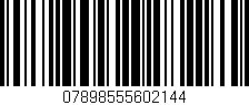 Código de barras (EAN, GTIN, SKU, ISBN): '07898555602144'
