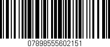 Código de barras (EAN, GTIN, SKU, ISBN): '07898555602151'