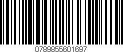 Código de barras (EAN, GTIN, SKU, ISBN): '0789855601697'