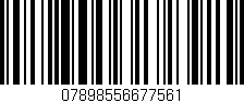 Código de barras (EAN, GTIN, SKU, ISBN): '07898556677561'