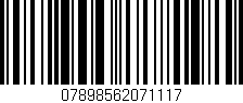 Código de barras (EAN, GTIN, SKU, ISBN): '07898562071117'