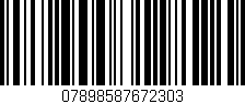 Código de barras (EAN, GTIN, SKU, ISBN): '07898587672303'