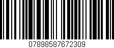 Código de barras (EAN, GTIN, SKU, ISBN): '07898587672309'