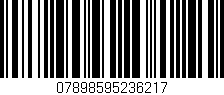 Código de barras (EAN, GTIN, SKU, ISBN): '07898595236217'