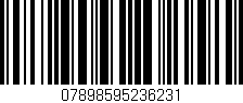 Código de barras (EAN, GTIN, SKU, ISBN): '07898595236231'