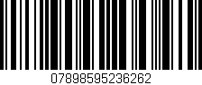 Código de barras (EAN, GTIN, SKU, ISBN): '07898595236262'