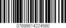 Código de barras (EAN, GTIN, SKU, ISBN): '07898614224560'