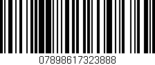 Código de barras (EAN, GTIN, SKU, ISBN): '07898617323888'