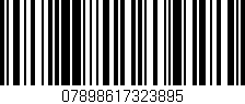 Código de barras (EAN, GTIN, SKU, ISBN): '07898617323895'