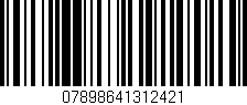 Código de barras (EAN, GTIN, SKU, ISBN): '07898641312421'