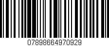 Código de barras (EAN, GTIN, SKU, ISBN): '07898664970929'