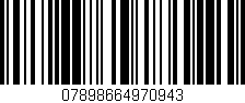 Código de barras (EAN, GTIN, SKU, ISBN): '07898664970943'