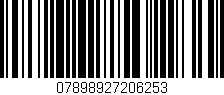 Código de barras (EAN, GTIN, SKU, ISBN): '07898927206253'