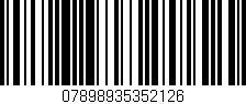 Código de barras (EAN, GTIN, SKU, ISBN): '07898935352126'