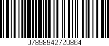 Código de barras (EAN, GTIN, SKU, ISBN): '07898942720864'