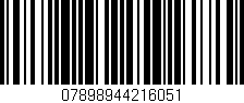 Código de barras (EAN, GTIN, SKU, ISBN): '07898944216051'