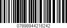 Código de barras (EAN, GTIN, SKU, ISBN): '07898944216242'