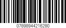 Código de barras (EAN, GTIN, SKU, ISBN): '07898944216280'