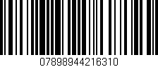 Código de barras (EAN, GTIN, SKU, ISBN): '07898944216310'