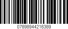 Código de barras (EAN, GTIN, SKU, ISBN): '07898944216389'