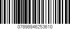 Código de barras (EAN, GTIN, SKU, ISBN): '07898946253610'