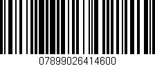 Código de barras (EAN, GTIN, SKU, ISBN): '07899026414600'
