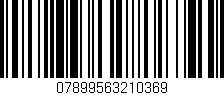 Código de barras (EAN, GTIN, SKU, ISBN): '07899563210369'