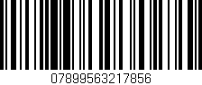 Código de barras (EAN, GTIN, SKU, ISBN): '07899563217856'