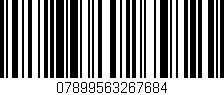 Código de barras (EAN, GTIN, SKU, ISBN): '07899563267684'