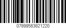 Código de barras (EAN, GTIN, SKU, ISBN): '07899563821220'