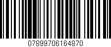 Código de barras (EAN, GTIN, SKU, ISBN): '07899706164870'