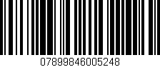 Código de barras (EAN, GTIN, SKU, ISBN): '07899846005248'