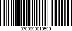 Código de barras (EAN, GTIN, SKU, ISBN): '0789993013593'