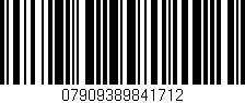 Código de barras (EAN, GTIN, SKU, ISBN): '07909389841712'