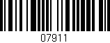 Código de barras (EAN, GTIN, SKU, ISBN): '07911'